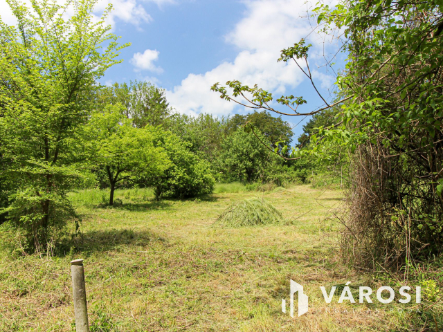 Megosztható telek, két családi házzal Únyon
