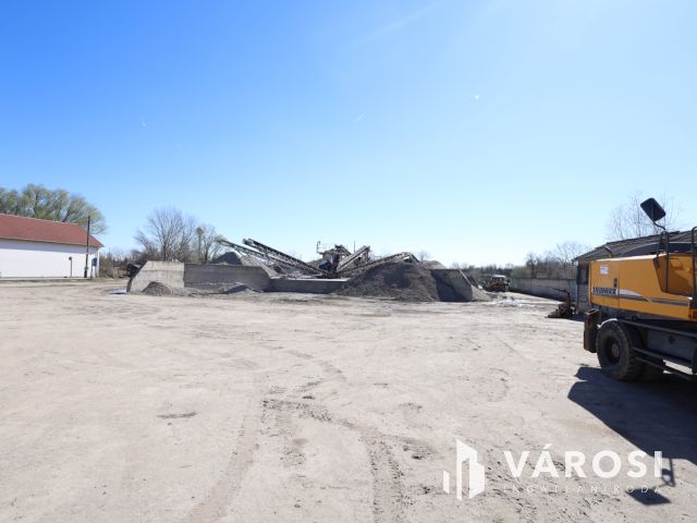 Felszerelt kőtörő telep Békéscsabán eladó