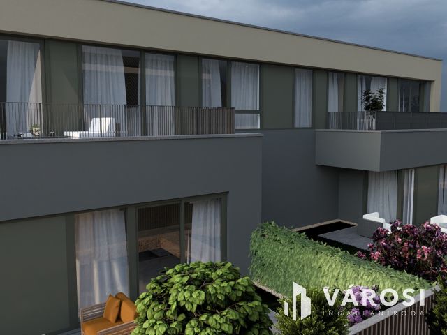 Nem klasszikus ikerház-önálló otthon élmény Ganzkertvárosban