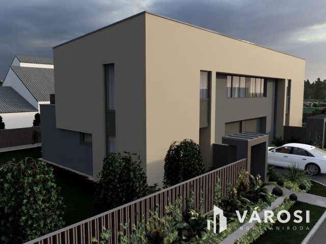 Nem klasszikus ikerház-önálló otthon élmény Ganzkertvárosban