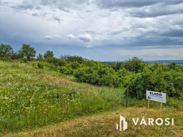 Eladó panorámás zártkerti telek Csókakőn